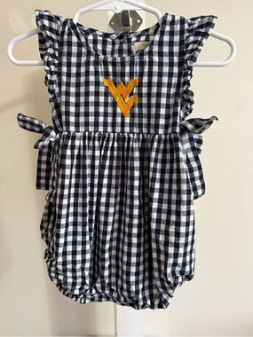 Team Garb West Virginia University Bubble Romper
